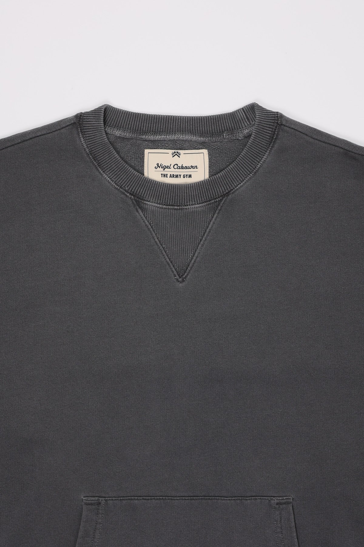 Nigel Cabourn Training Sweater | Black | Canoe Club