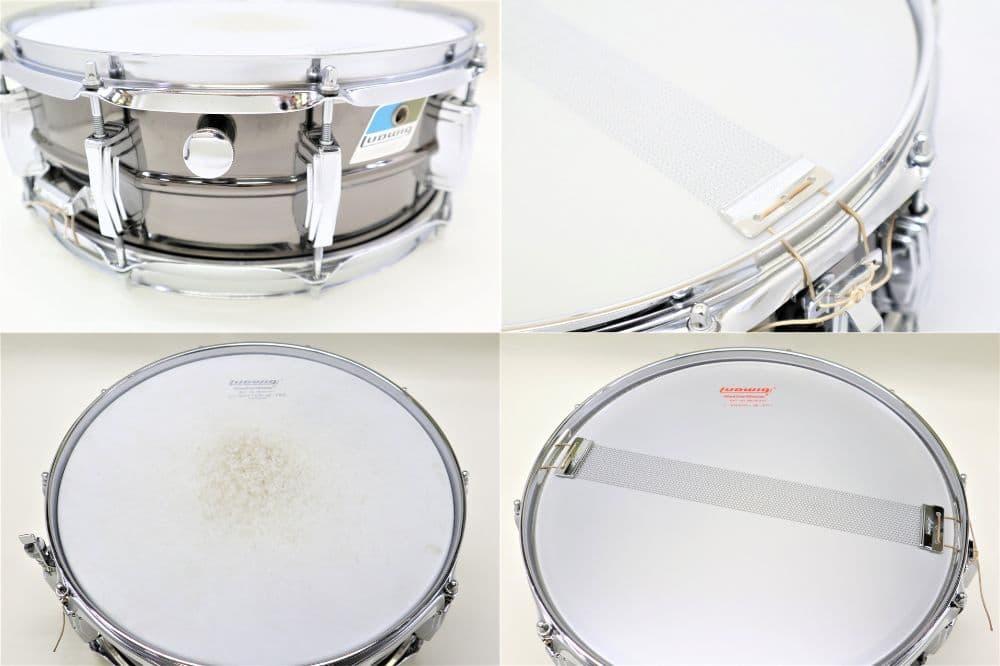 Vintage 70s Ludwig BlackBeauty 14x5 フルオリジナル｜Custom Shop