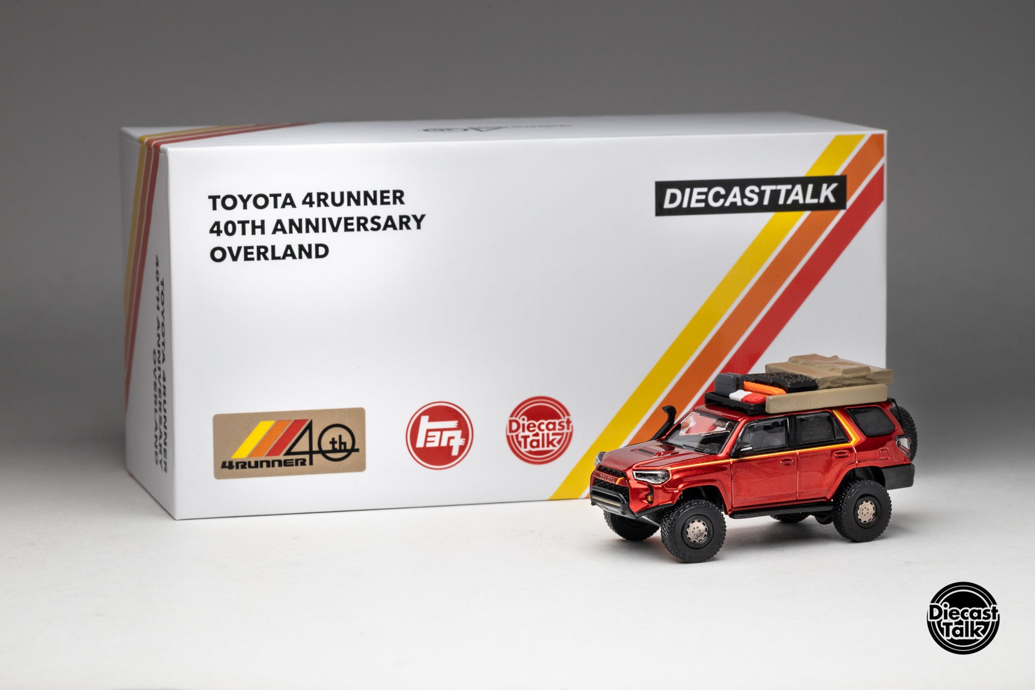 DiecastTalk Toyotafest Exclusive GCD 1/64 Toyota 4Runner 40th Annivers