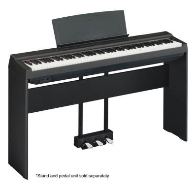 Yamaha P125B 88-Key Weighted Portable Piano Bundle