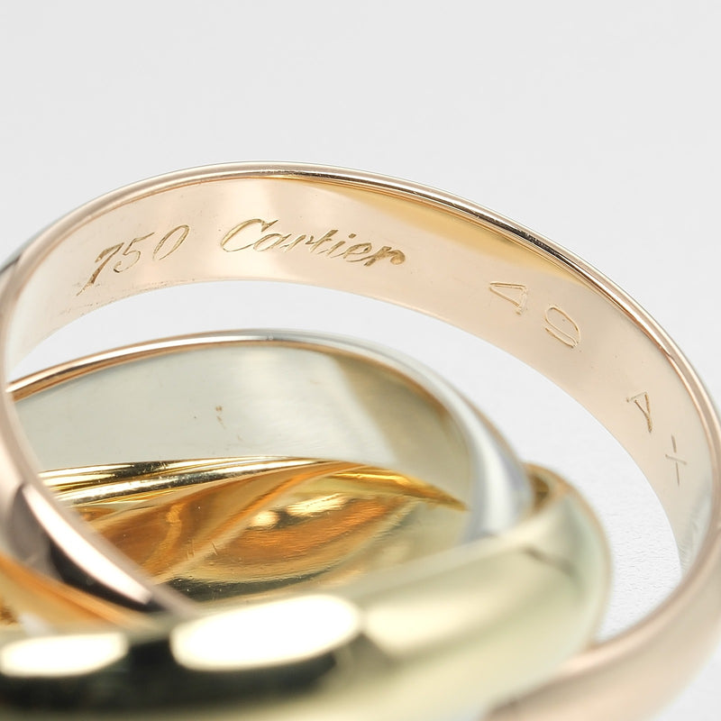 CARTIER】カルティエ トリニティ リング・指輪 9号 – NISHIKINO