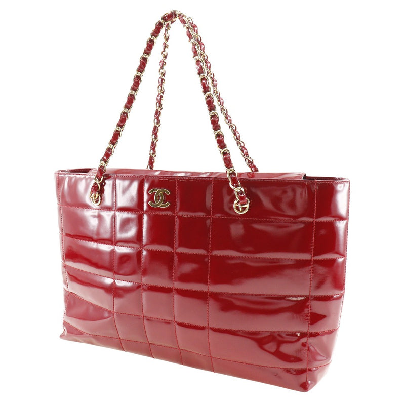 CHANEL】シャネル チェーンバッグ トートバッグ ココマーク エナメル