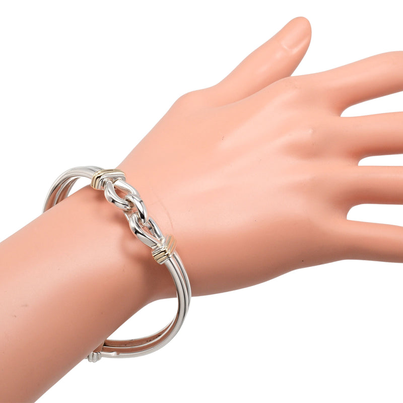 TIFFANY&Co.】ティファニー ダブル ループ ブレスレット バングル