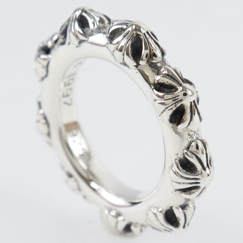 CHROME HEARTS】クロムハーツ クロスバンドリング リング・指輪 16号