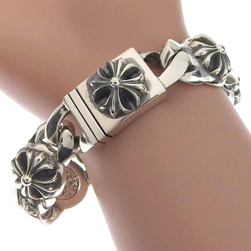 CHROME HEARTS] Chrome Hearts Crosslink Bracelet Bracelet