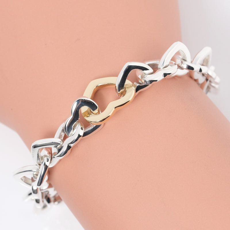 TIFFANY&Co.】ティファニー ハートリンク シルバー925×K18ゴールド