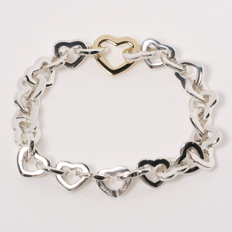 TIFFANY&Co.】ティファニー ハートリンク シルバー925×K18ゴールド