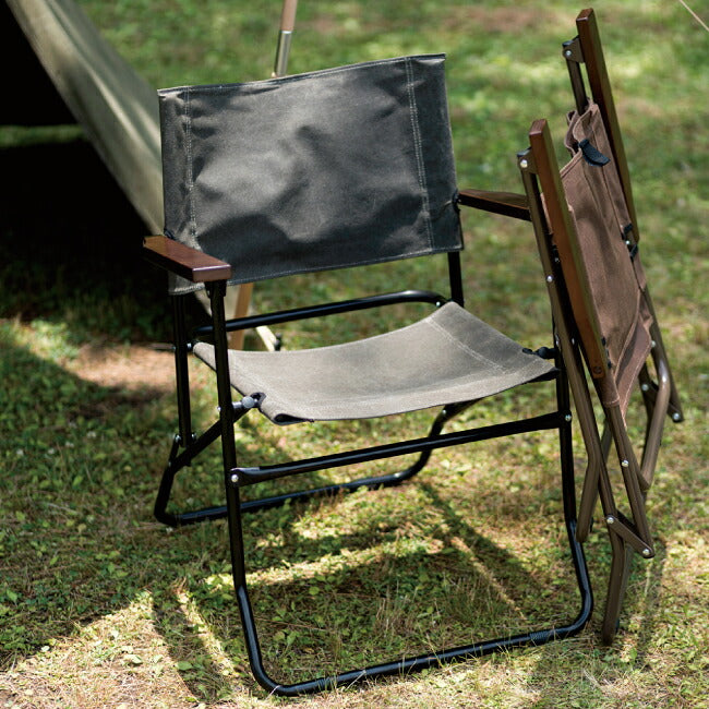 Mikan ミカン WAXED CANVAS ROVER CHAIR HIGH ワックスドキャンバス
