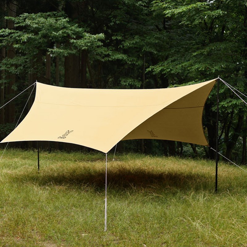 MacOne x LAVALAVA Wing Tarp ビンテージYELLOW MacOne x LAVALAVA