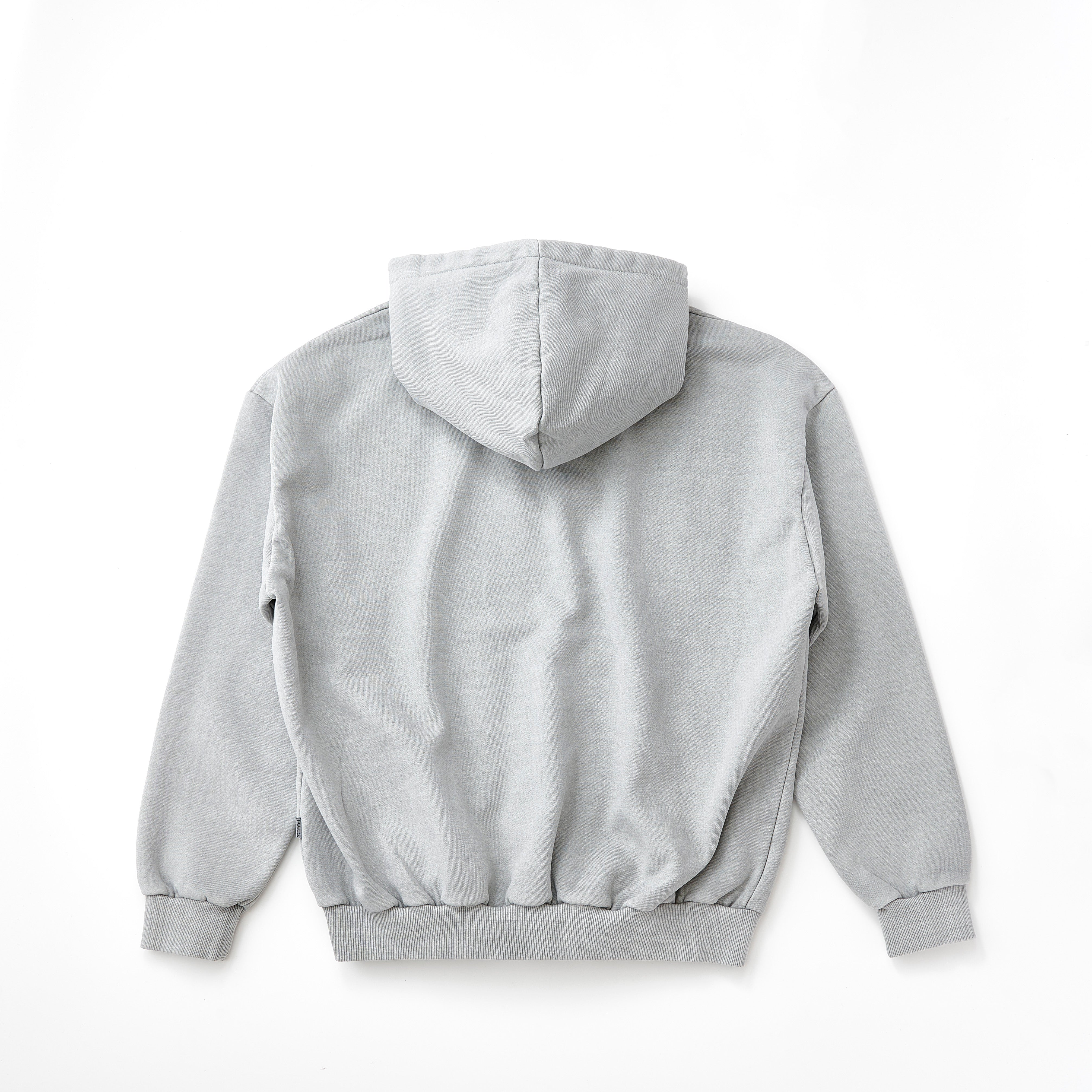PIGMENT DYE HOODIE LIGHT GRAY – FEELS.