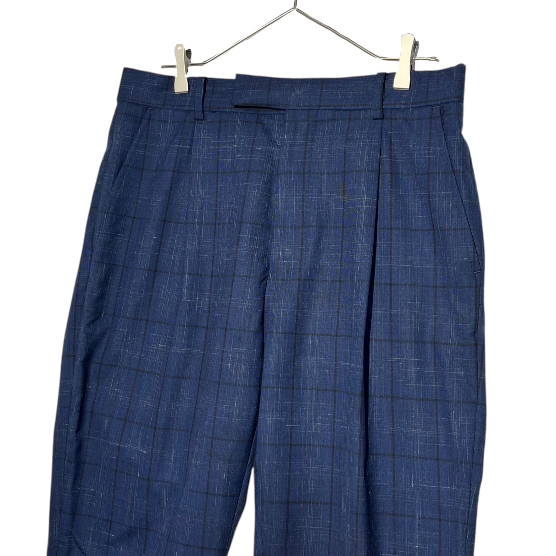 WACKO MARIA(ワコマリア) DORMEUIL CHECK PLEATED TROUSERS チェック