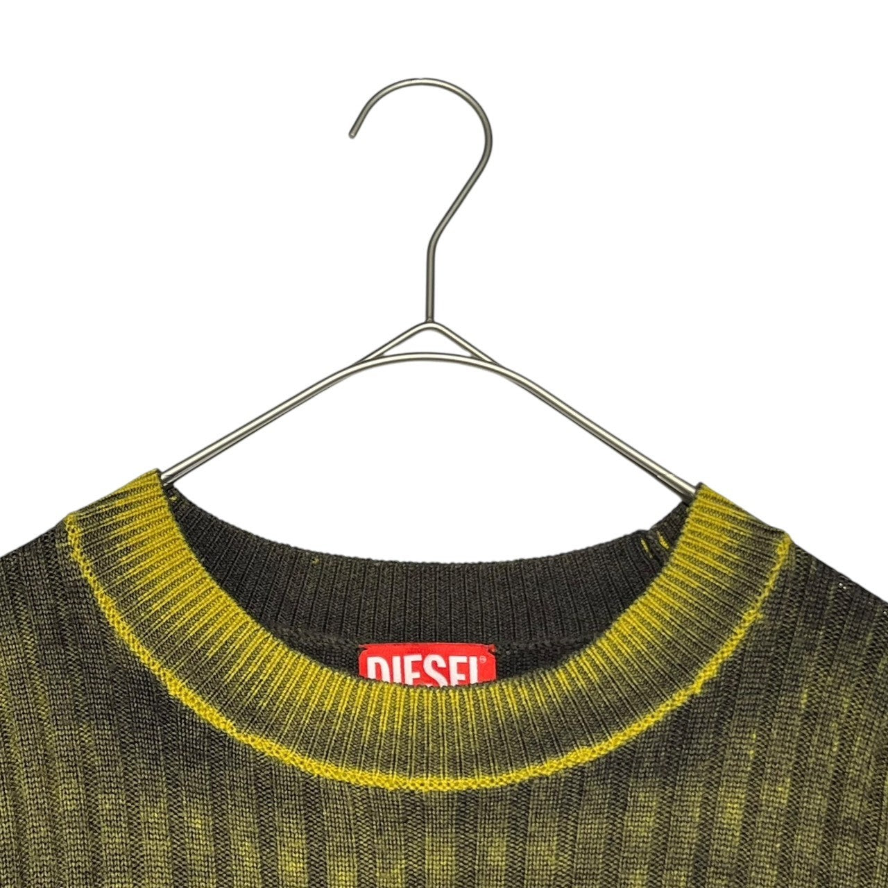 DIESEL(ディーゼル) K-ANDELERO rib crew neck knit K-ANDELERO リブ