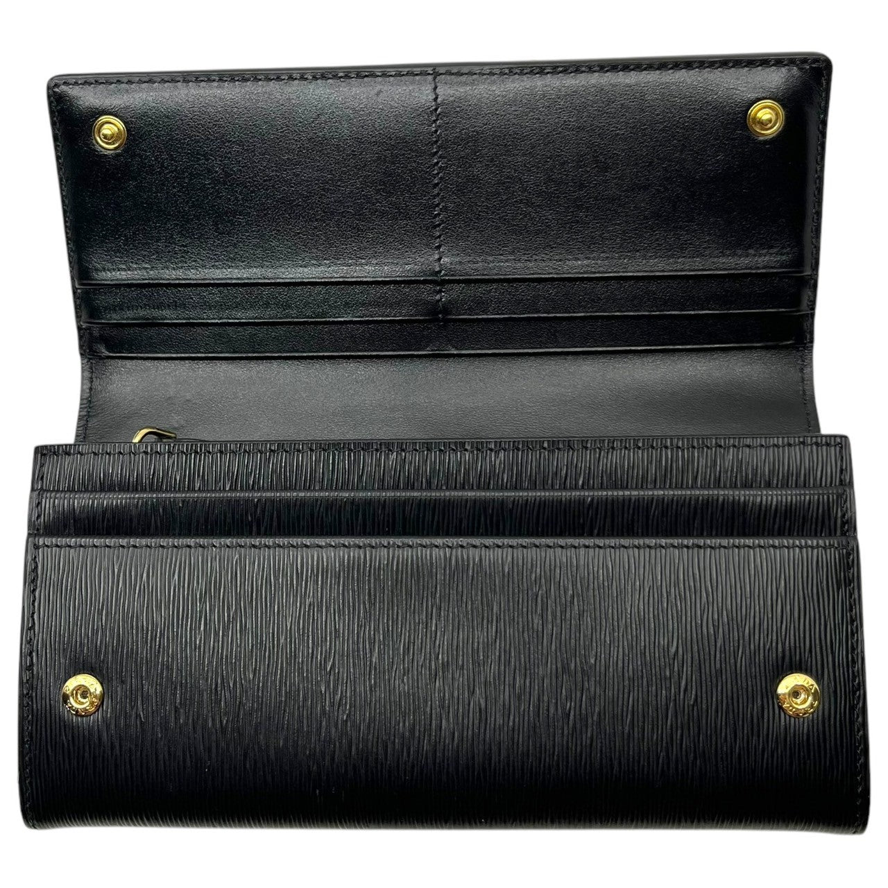 PRADA(プラダ) 2CNO VITELLO MOVE MOVE TR レザー 長財布 1MH132