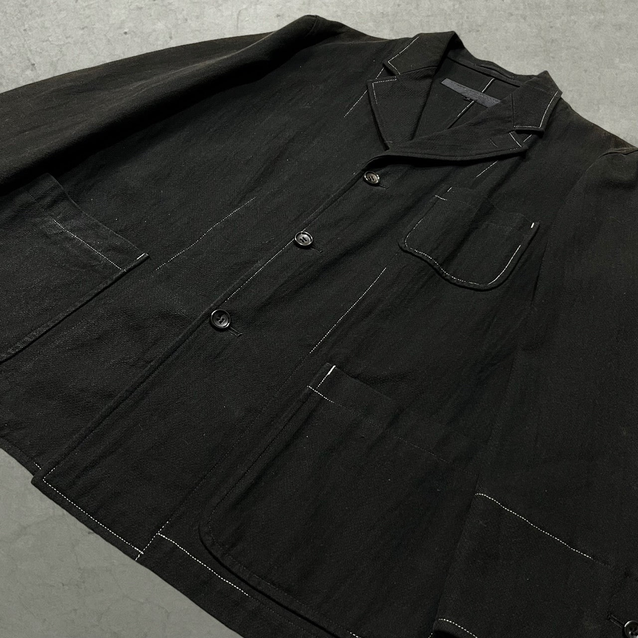 COMME des GARCONS HOMME(コムデギャルソンオム) 98AW white stitch