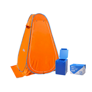 災害用テントセットRP-100X - 携帯トイレ・簡易トイレなどの防災グッズ