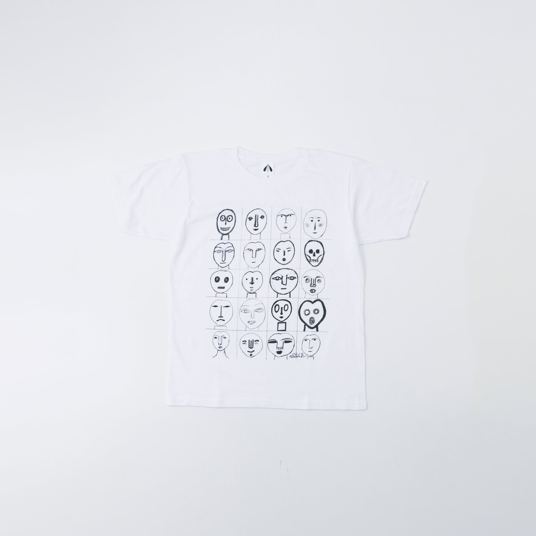 いのくまTシャツ（顔20）ホワイト – MIMOCA ONLINE SHOP