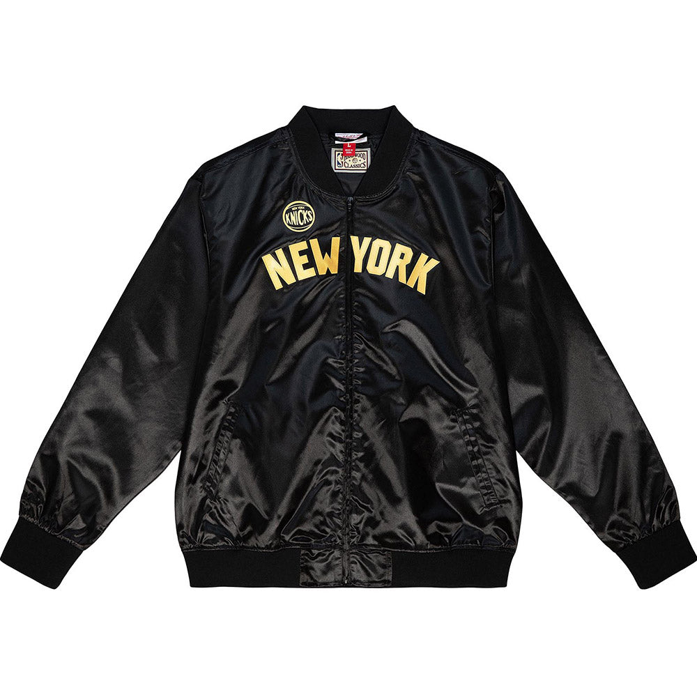 Mitchell & Ness Knicks Big Face 4.0 Satin Jacket – Shop Madison