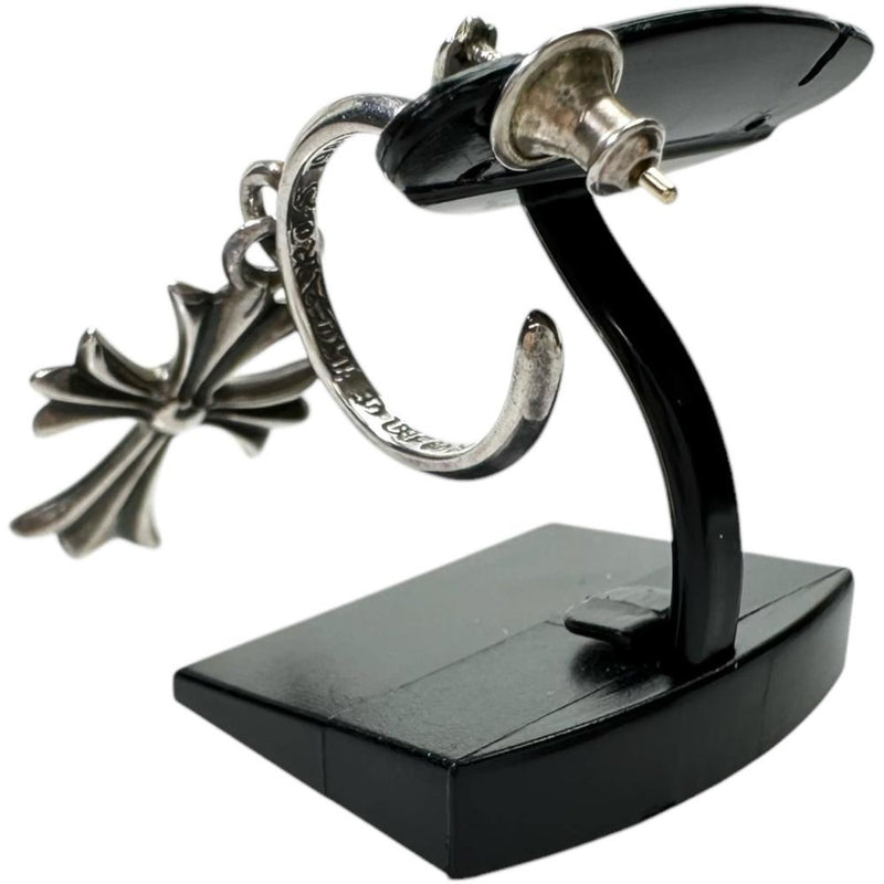 CHROME HEARTS/クロムハーツ】 タイニーCHクロスフープ ピアス