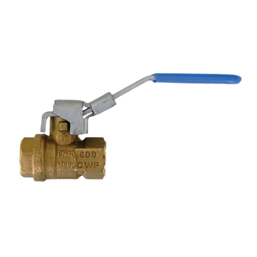 Morrison Bros. 691B-0500 1V Full Port F x F Locking Ball Valve 1