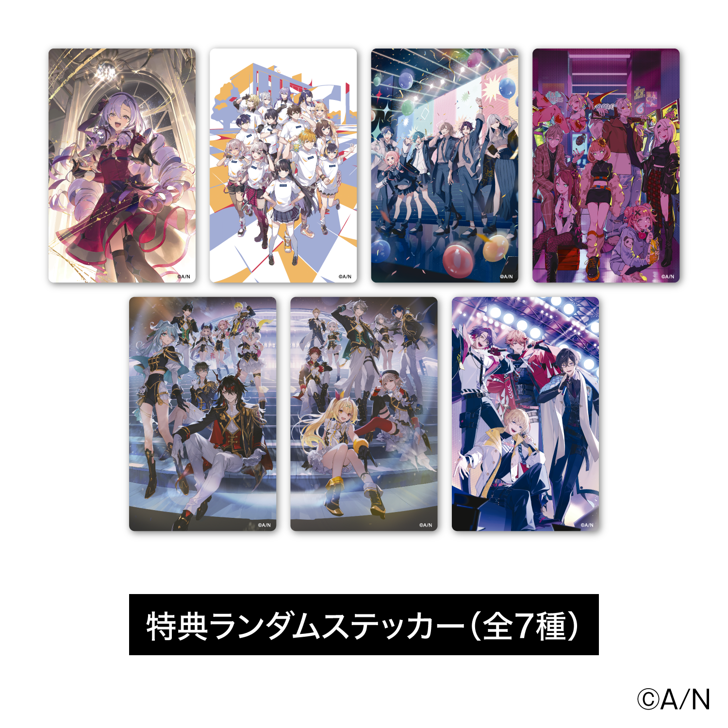 VOLTACTION 1st LIVE “Dynamic VOLT”】ランダム缶バッジ【にじフェス