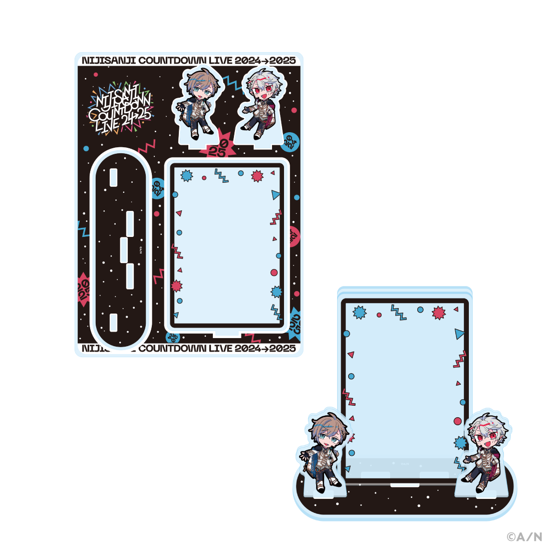 NIJISANJI COUNTDOWN LIVE 2024→2025 】アクリルカードスタンド｜にじ