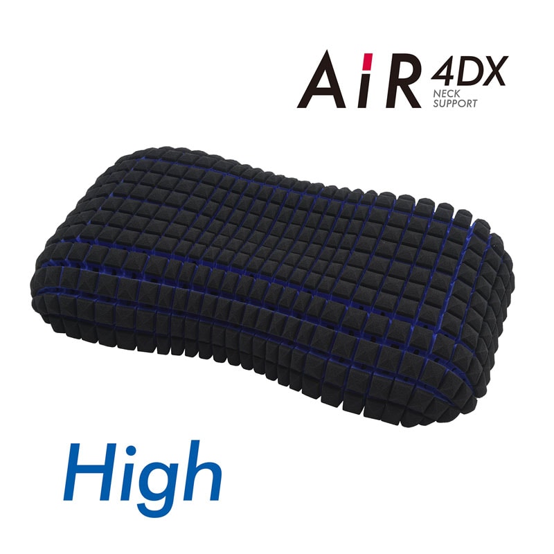 エアー4DX] ピロー （高め）62×38×13cm ロイヤルブルー(高め） 側地