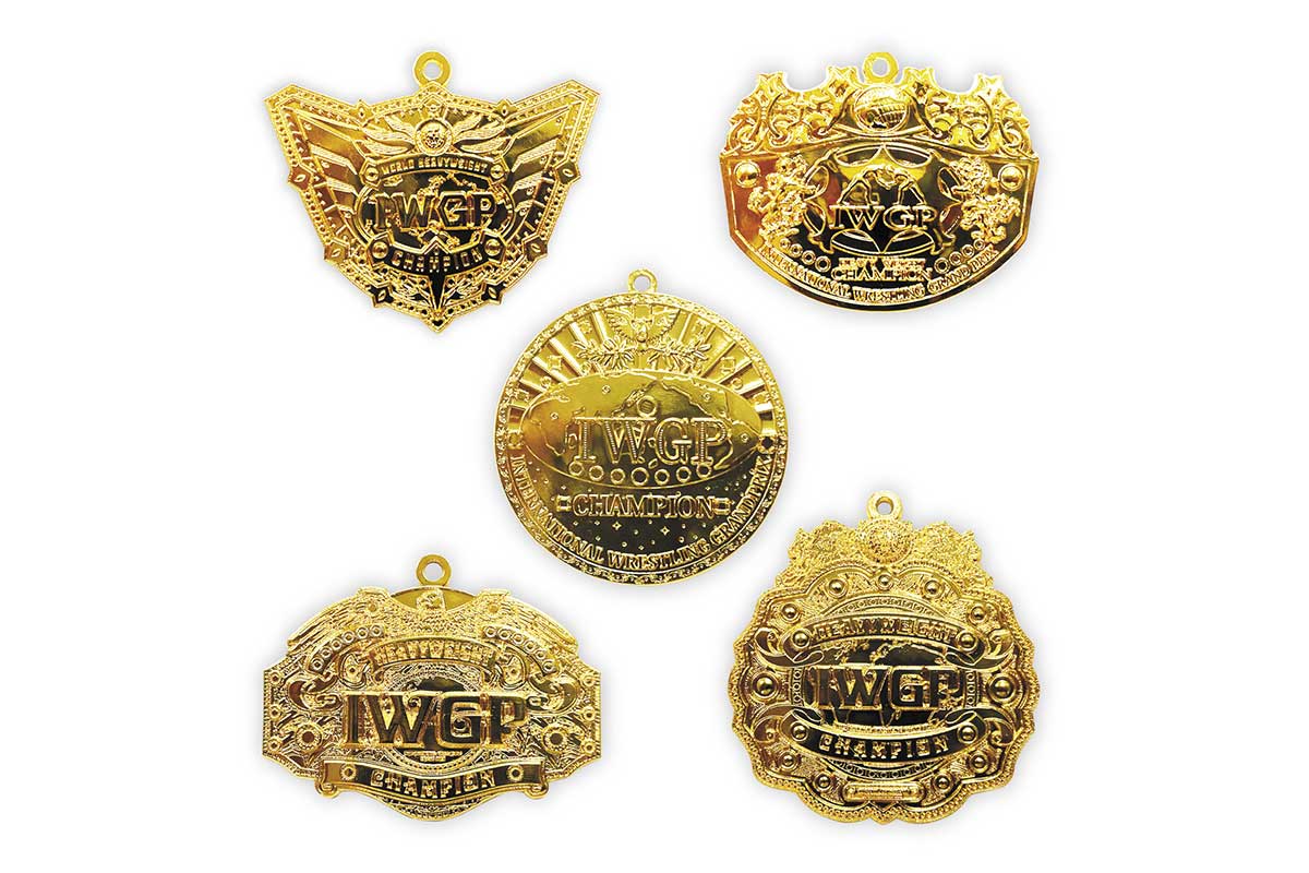 ローソン限定グッズ（2022） 50thメタルキーホルダー（二代目IWGP