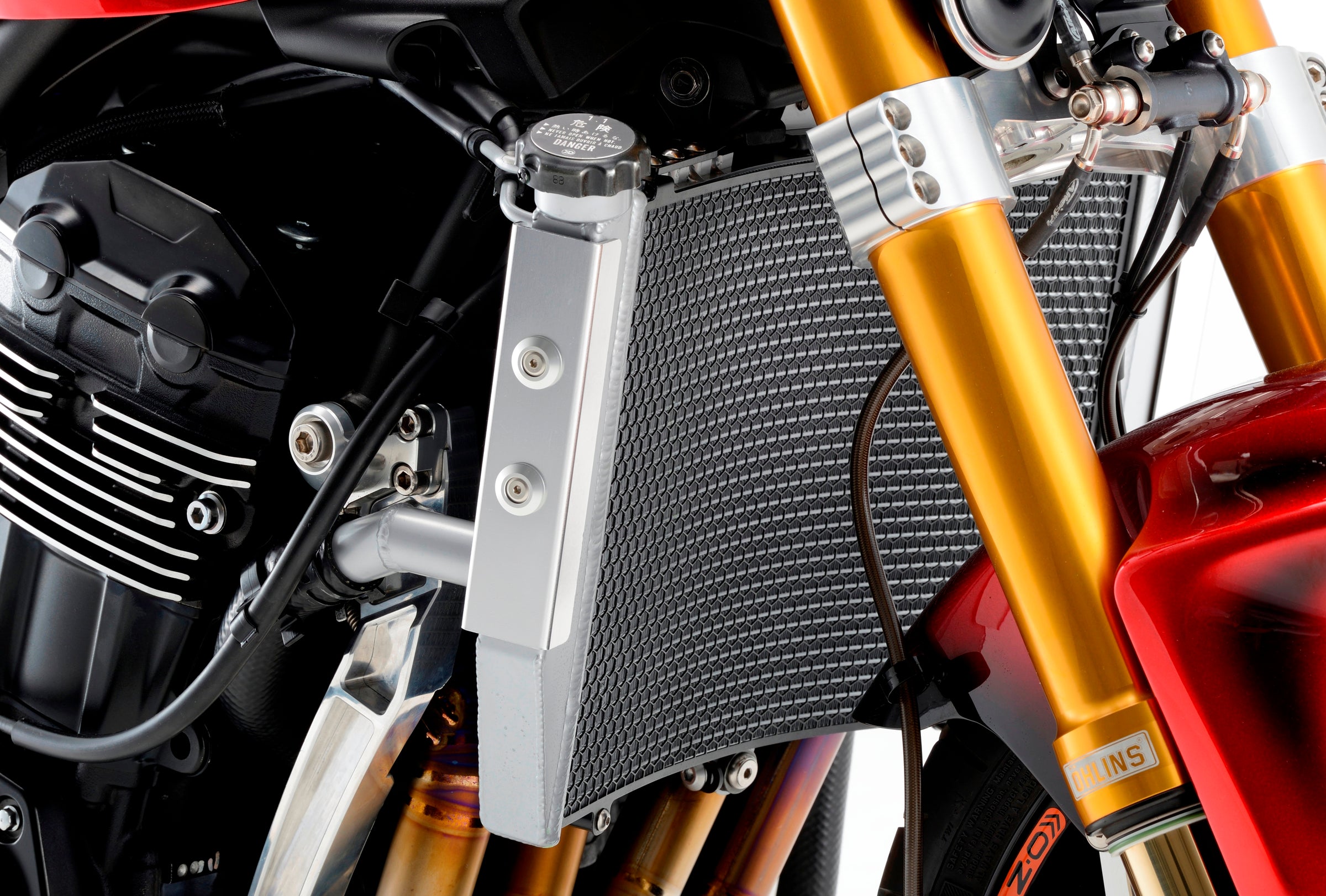 ZRX1100/1200R・ZRX1200 DAEG ワイドラジエター専用 コアガード