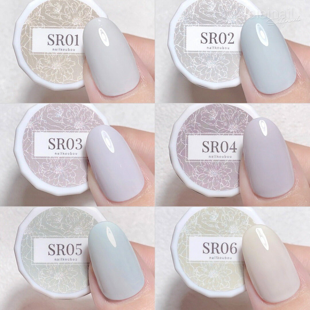 Select color SRシリーズ 白昼夢 パステル グレージュ カラージェル