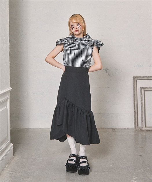 ボリュームマーメイドスカート | axes femme online shop
