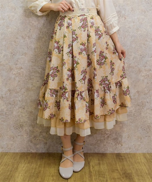 グランブーケ柄スカート | axes femme -outlet- | axes femme online