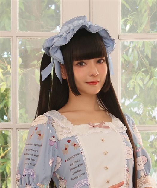 ドットチュールフリルカチューシャ | kawaii | axes femme online shop