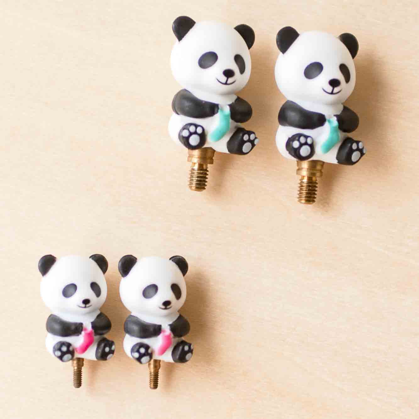 Hiyahiya パンダのケーブルストッパー（付け替え針用） - amirisu