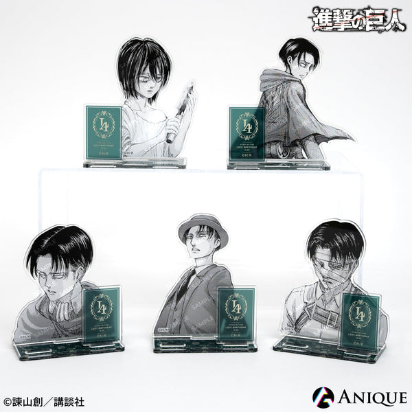 再販】『進撃の巨人』リヴァイ トレーディングアクリルスタンド（全5種