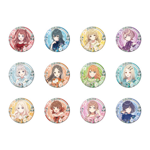 学園アイドルマスター ローソン 姫崎莉波 缶バッジ セット グリッター