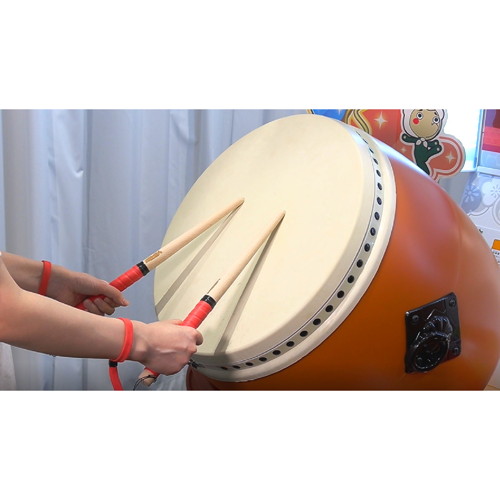 太鼓の達人 公式マイバチ 朱（aka）