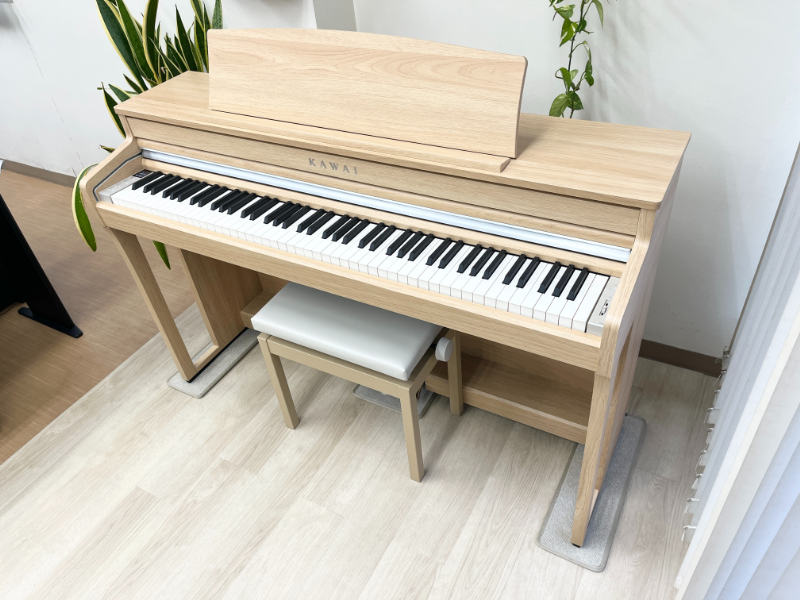 もも】KAWAI 電子ピアノ CN27-A ホワイト 椅子付き KAWAI CN27 - 第一