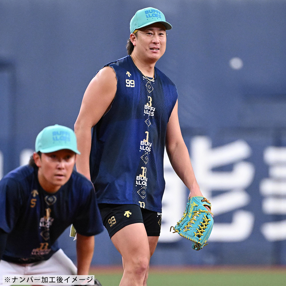 オリックスバファローズ オーセンティック ノースリーブシャツ ハーフ
