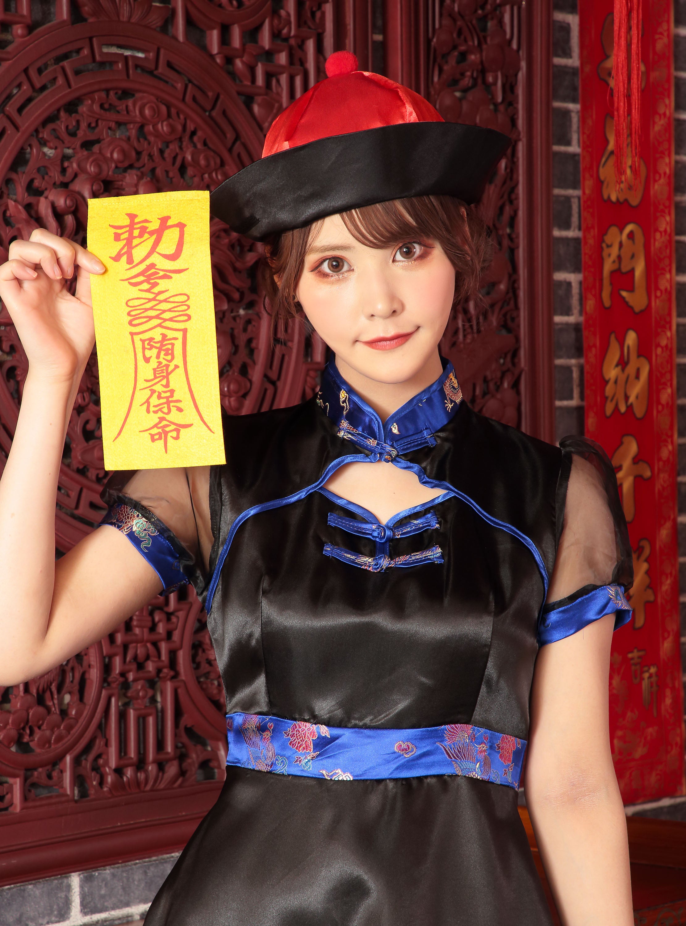 コスプレ キョンシー ロング丈 ハロウィン エレガントキョンシー