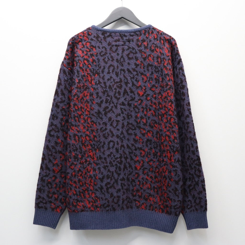 TIGER MOHAIR CARDIGAN #IVORY [25FW-WMK-KN06]_WACKO MARIA