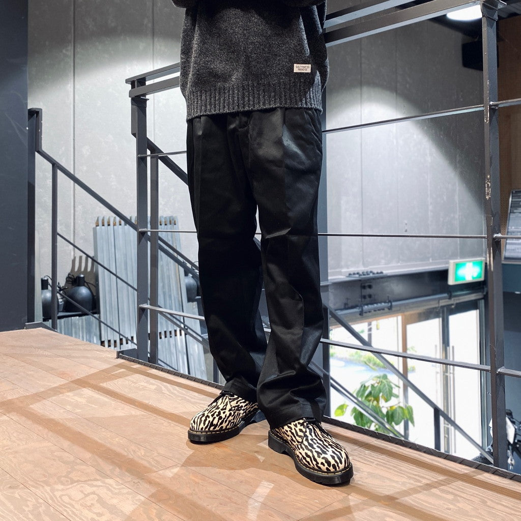 WACKO MARIA DOUBLE PLEATED TROUSERS チノ