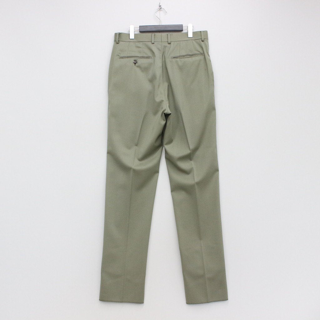 WACKO MARIA | ワコマリア PLEATED TROUSERS -TYPE 2- #SMOKY GREEN
