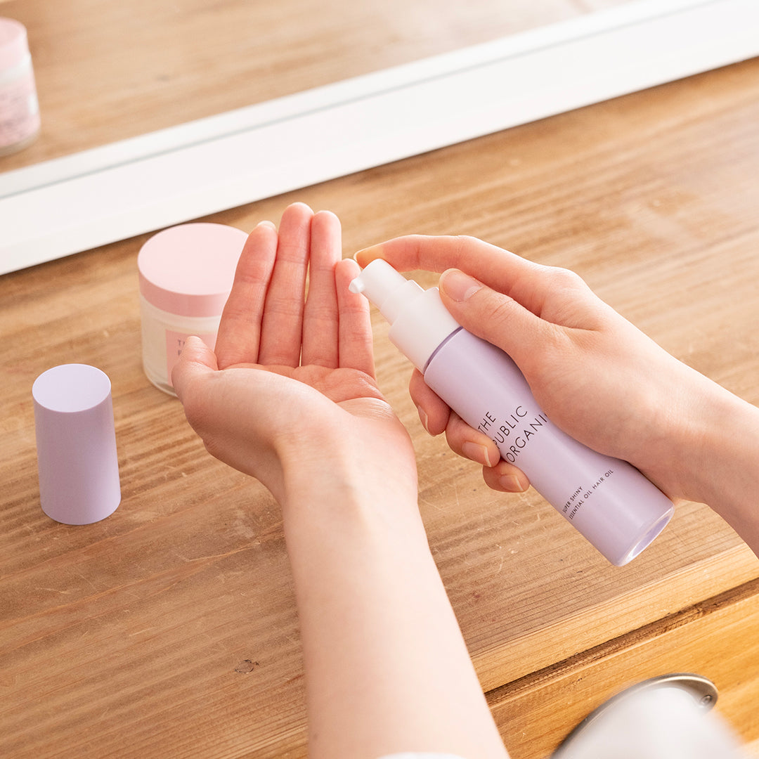スーパーシャイニー シャインモイスト 精油ヘアオイル | ザ パブリック