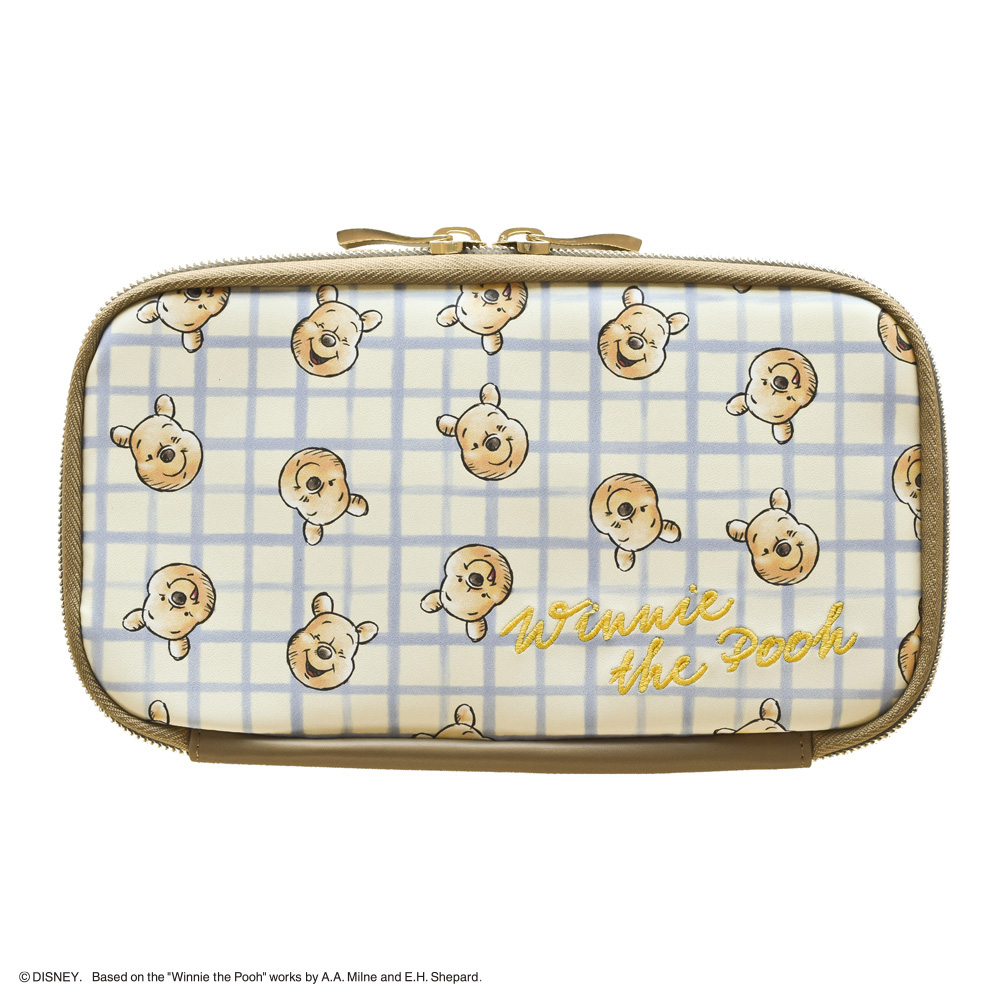ディズニー マルチペンケース プーさん / 青 N1715 | 2026年版手帳