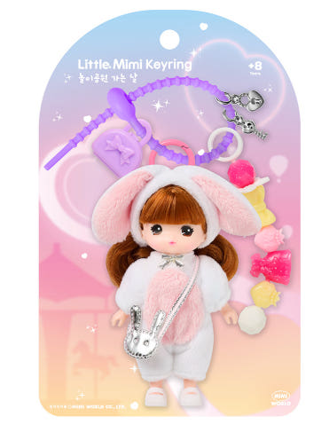 Little Mimi] Little Mimi Mini Doll Keychain