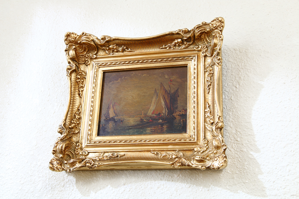Vista di Venezia / Oil Painting｜アンティーク家具・照明の専門店