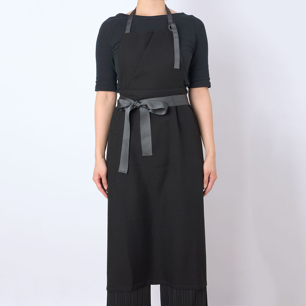 お稽古エプロン(黒): ファッション・ビューティー雑貨 | スイーツ