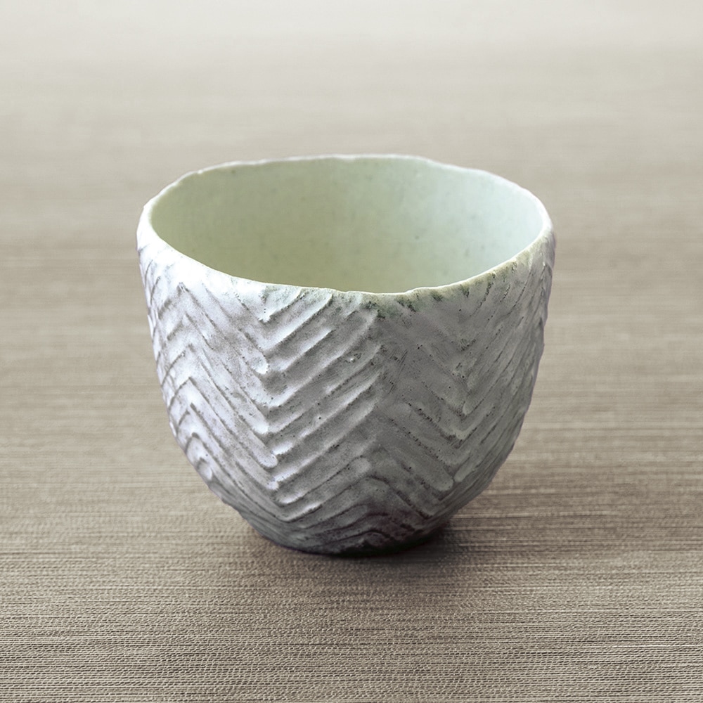 今井兵衛さんの銀彩ゼブラ茶碗: インテリア・ライフスタイル