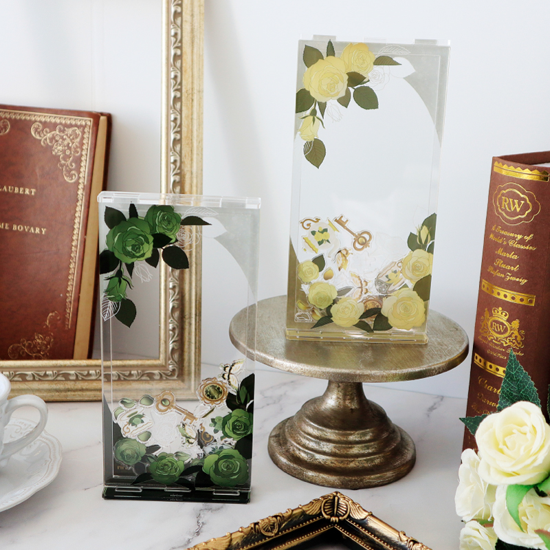 薔薇アクリルフレーム 白| FUKUYA ONLINE フクヤオンライン