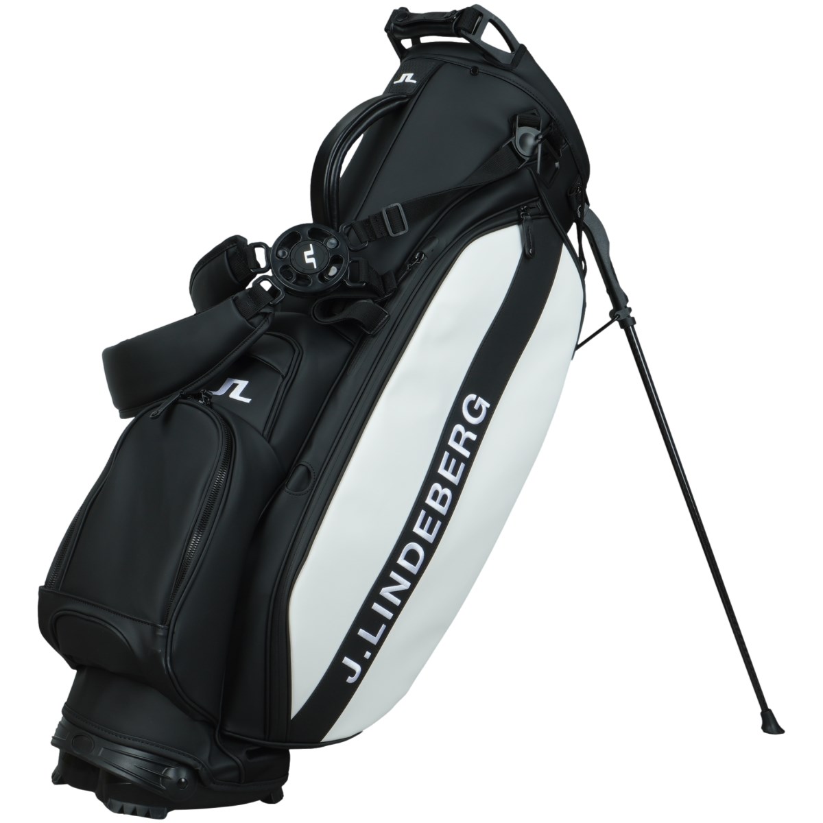 新品未使用】J.LINDEBERG パープルブルー キャディバッグ スタンド式